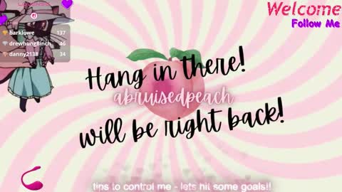 Peach online show from November 8, 12:37 am