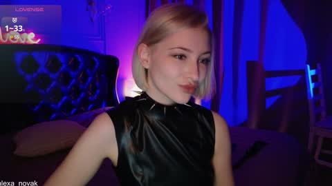 Snapshot of alexa_novak chatting on February 3, 1:41 am Alexa online show from February 3, 1:41 am