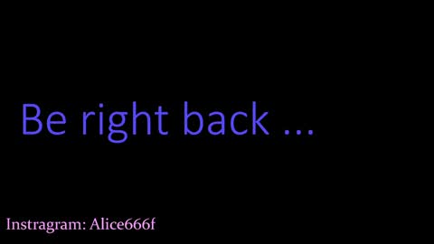 Snapshot of alice666f chatting on January 22, 6:20 pm ALiCE ROSE online show from January 22, 6:20 pm