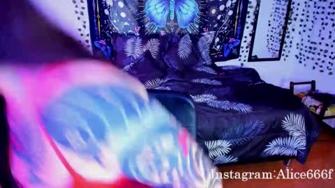 Snapshot of alice666f chatting on October 17, 6:55 pm ALiCE ROSE online show from October 17, 6:55 pm