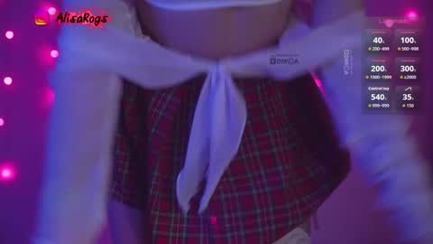 Alisarogs online show from March 18, 12:48 am