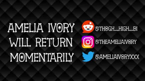 ameliaivory online show from October 5, 10:42 am