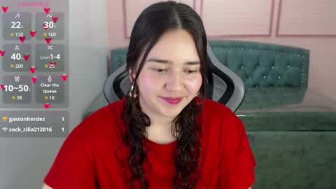 Snapshot of andrelica22_t chatting on October 10, 3:00 am ANDREA online show from October 10, 3:00 am