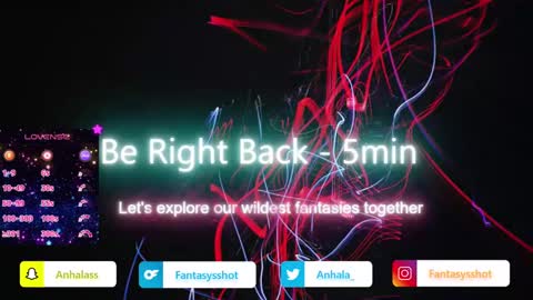 Anhala Rivera online show from January 13, 1:34 am