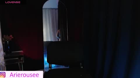Snapshot of arie_rousee_sub chatting on October 21, 12:47 am ARIE online show from October 21, 12:47 am