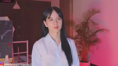 Snapshot of ateneasantacruz chatting on February 27, 12:10 am Atenea  online show from February 27, 12:10 am