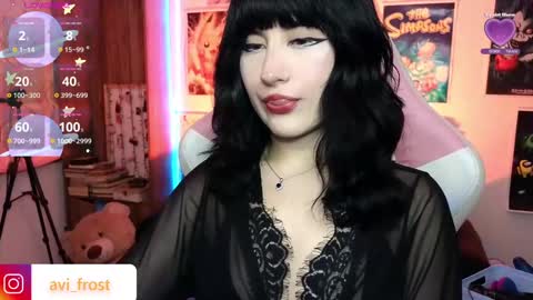 Snapshot of avi_frost chatting on February 14, 7:28 am Saraaaa independent model 3 online show from February 14, 7:28 am