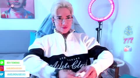 Axel Rouse online show from April 12, 10:01 pm