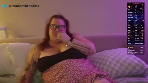 Madam Brooke online show from October 27, 9:42 pm