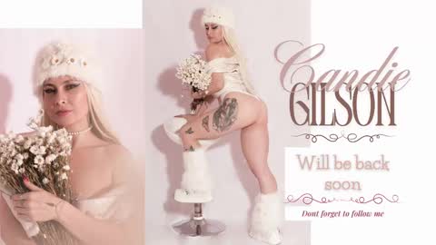 Snapshot of candiegilson__ chatting on March 2, 12:47 pm Candie online show from March 2, 12:47 pm
