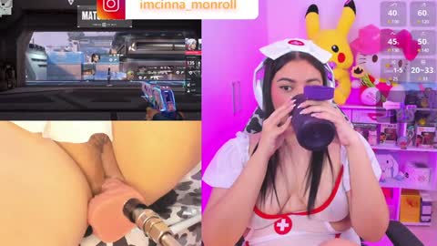 Snapshot of cutecinamonroll chatting on December 17, 12:34 am Cinna independent model online show from December 17, 12:34 am