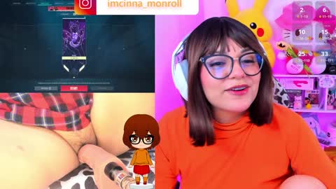 Snapshot of cutecinamonroll chatting on December 25, 2:56 pm Cinna independent model online show from December 25, 2:56 pm