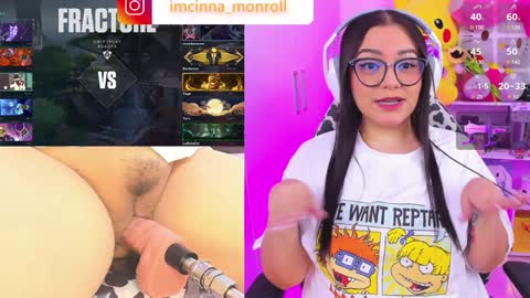 Snapshot of cutecinamonroll chatting on December 6, 5:22 pm Cinna independent model online show from December 6, 5:22 pm