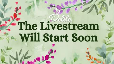 DeLite  Next stream on Wednesday or Thurdsay  online show from April 8, 8:38 am