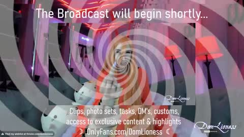 DomLioness online show from January 24, 11:02 pm