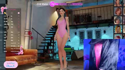 Snapshot of elissayum chatting on October 21, 8:35 pm Petite Yumi online show from October 21, 8:35 pm