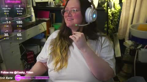 Snapshot of geeky_kitten chatting on September 28, 9:58 am Geeky Kitten Leina - online show from September 28, 9:58 am