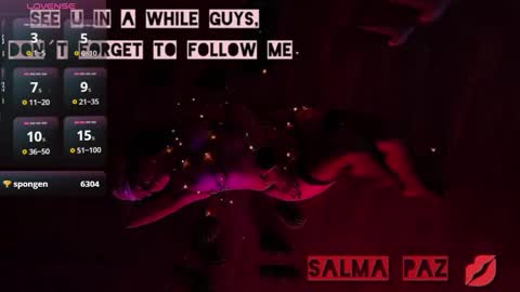 SALMA  online show from February 1, 3:41 am