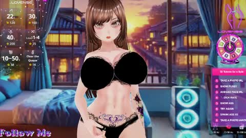 Hanae online show from March 27, 8:09 pm