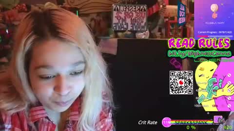 HiGHNESS CANNA online show from January 14, 9:45 am