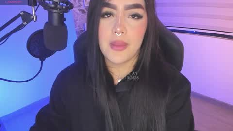 Snapshot of i_am_ari chatting on October 9, 2:37 am Ari online show from October 9, 2:37 am