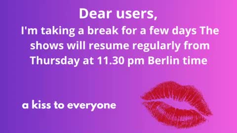 Jenny online show from June 6, 6:47 pm