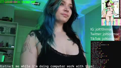 JoltionMac JJ online show from December 3, 8:06 pm