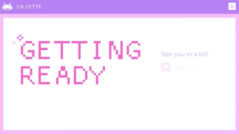 Snapshot of juliette_garden chatting on October 10, 2:16 am Here most days 3 online show from October 10, 2:16 am