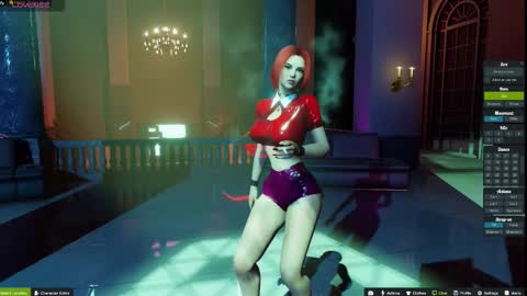 Snapshot of latina_french chatting on October 4, 3:27 pm leidy online show from October 4, 3:27 pm