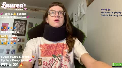 Lauren   online show from December 24, 2:22 pm