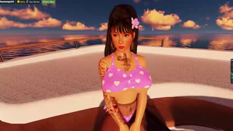 Leona online show from February 15, 12:57 am