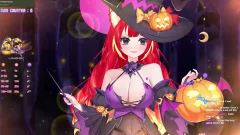 Snapshot of lewdfoxy_vt chatting on October 20, 3:15 pm Kira online show from October 20, 3:15 pm