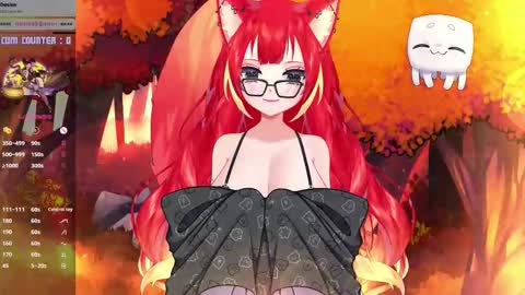 Snapshot of lewdfoxy_vt chatting on October 7, 2:21 pm Kira online show from October 7, 2:21 pm