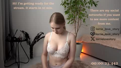 Snapshot of lorrie_love_story chatting on January 6, 1:19 pm Lorrie online show from January 6, 1:19 pm