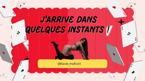 Lucie hot follow me on  online show from May 3, 9:23 am