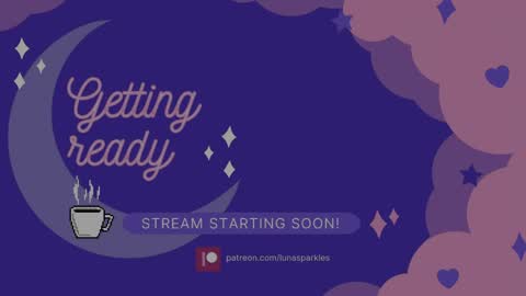 ..LunaSparkles. online show from April 13, 4:14 am