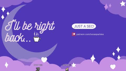 ..LunaSparkles. online show from September 18, 5:50 am