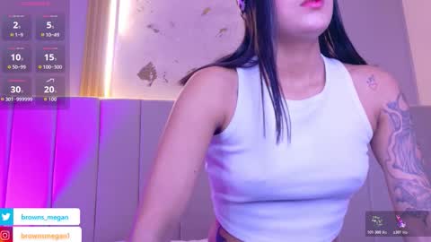 Megan  online show from February 9, 1:02 pm