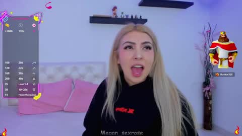 Megan rose online show from June 3, 4:46 am