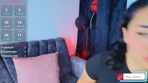 Snapshot of meli__brown chatting on October 22, 4:28 am Independent model online show from October 22, 4:28 am