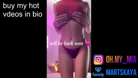 Mia Martskaya online show from April 16, 9:31 am