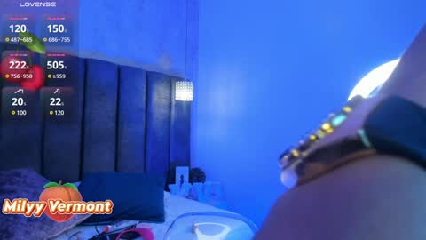 Snapshot of milyy_vermont chatting on January 21, 11:45 pm Milyy online show from January 21, 11:45 pm