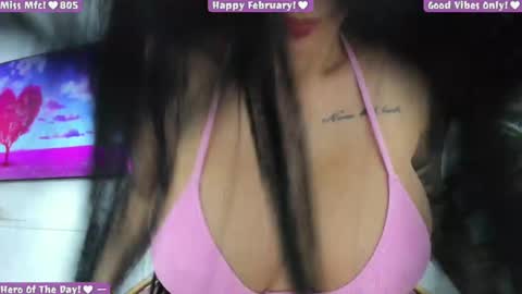 Snapshot of misspinkroom chatting on February 13, 8:45 pm Renata online show from February 13, 8:45 pm
