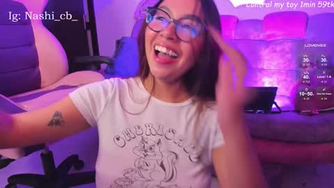 Snapshot of nasha_abby chatting on October 9, 11:09 pm Call me Nasha online show from October 9, 11:09 pm