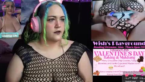 Wishs Playground online show from February 4, 4:10 pm