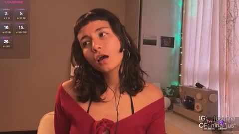 Nina.  online show from February 18, 9:53 pm