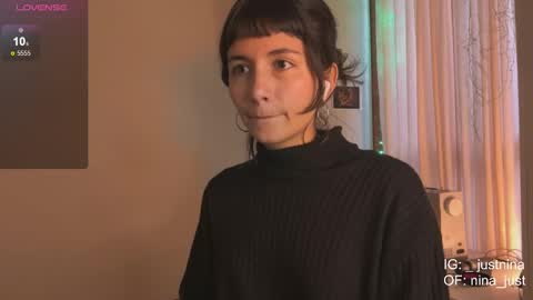 Nina.  online show from December 7, 9:11 pm