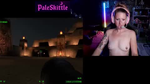 Snapshot of paleskittle chatting on September 20, 3:16 am Pale Skittle online show from September 20, 3:16 am