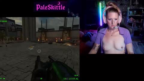 Snapshot of paleskittle chatting on September 19, 3:16 am Pale Skittle online show from September 19, 3:16 am