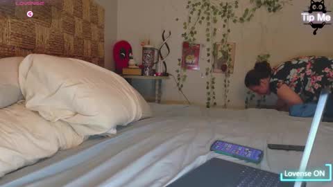 Snapshot of pooncahantits chatting on October 21, 3:10 am Emily at Home online show from October 21, 3:10 am